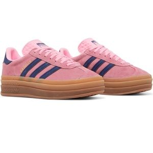 Gazelle Bold 'Pink Glow Gum' Platform Sneaker